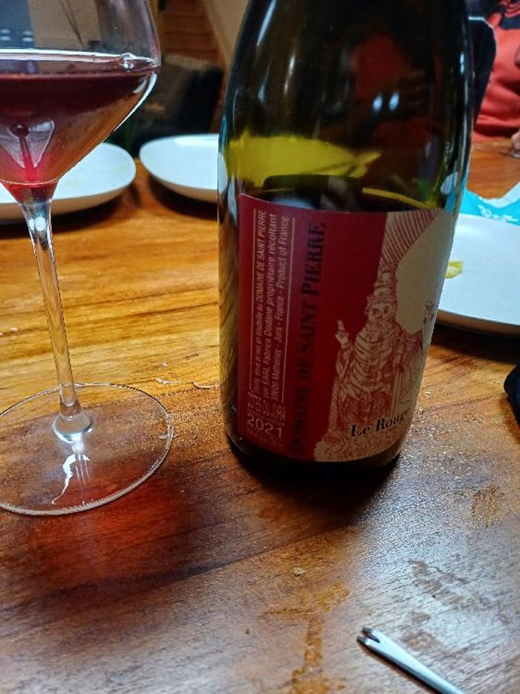 Le Rouge - Domaine de Saint Pierre - Fabrice Dodane 