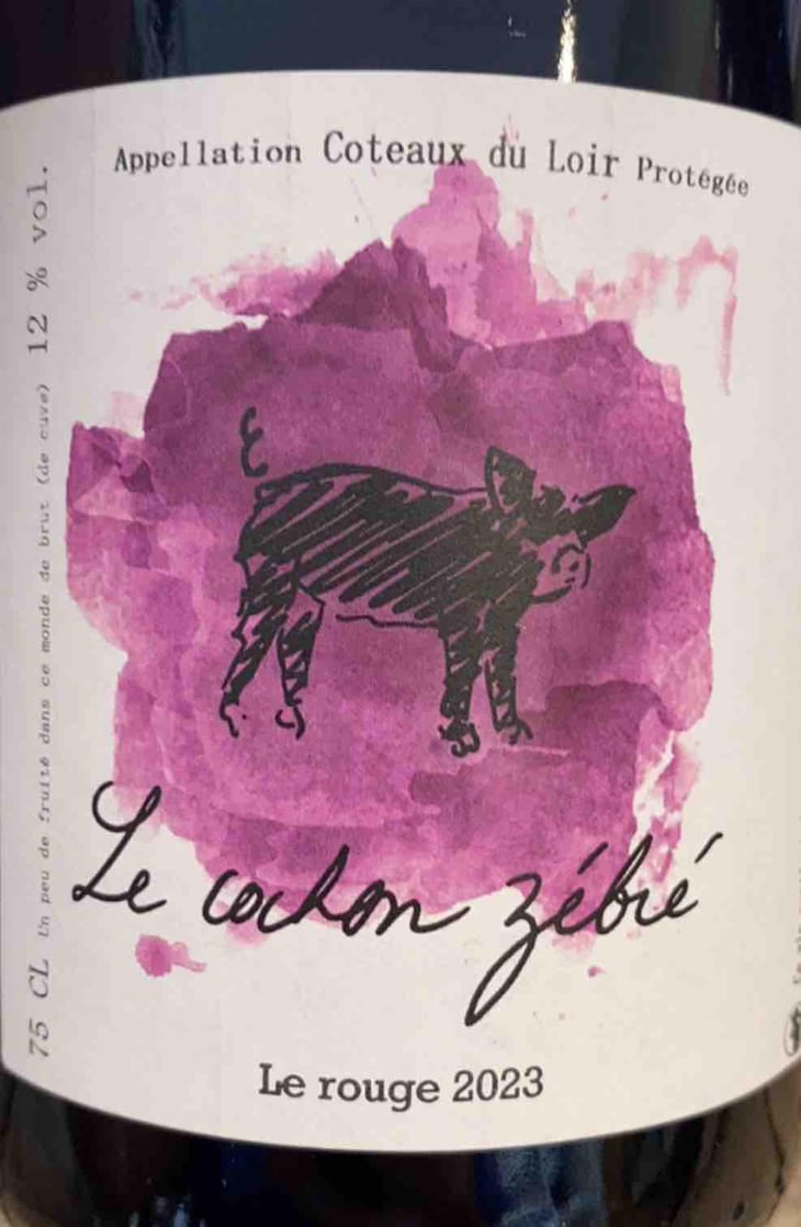 Le rouge - La ferme du Cochon Zébré - Maud Cochonneau 