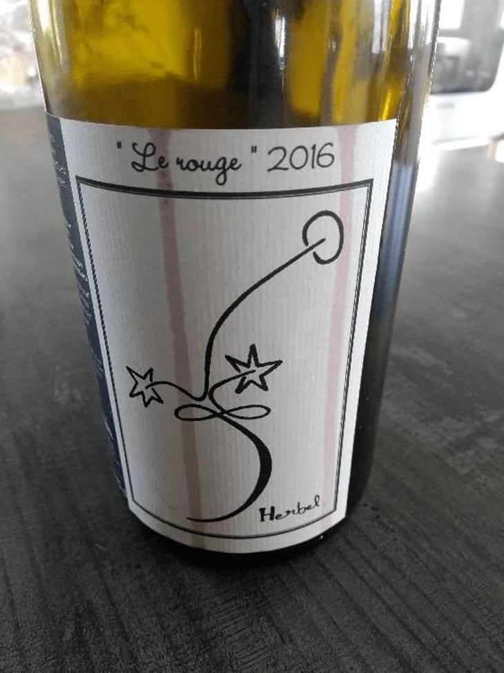 Le Rouge - Les Vignes Herbel / Nadège Wines - Nadège Herbel 