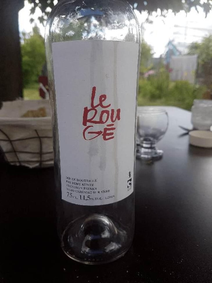 Le Rougé - Mas Brunet - Rémy Kuntz 