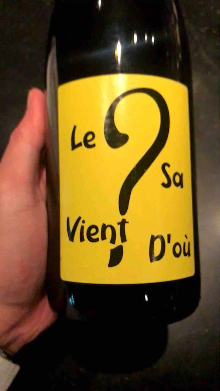 Le sa vient d'où ? - Domaine Ganevat - Anne & Jean-François Ganevat 