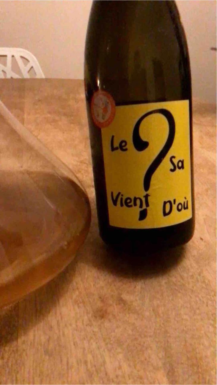 Le sa vient d'où ? - Domaine Ganevat - Anne & Jean-François Ganevat 
