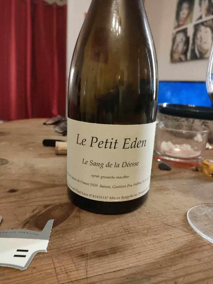 Le Sang De La Déesse - Le Petit Eden - Paul Eden -2020