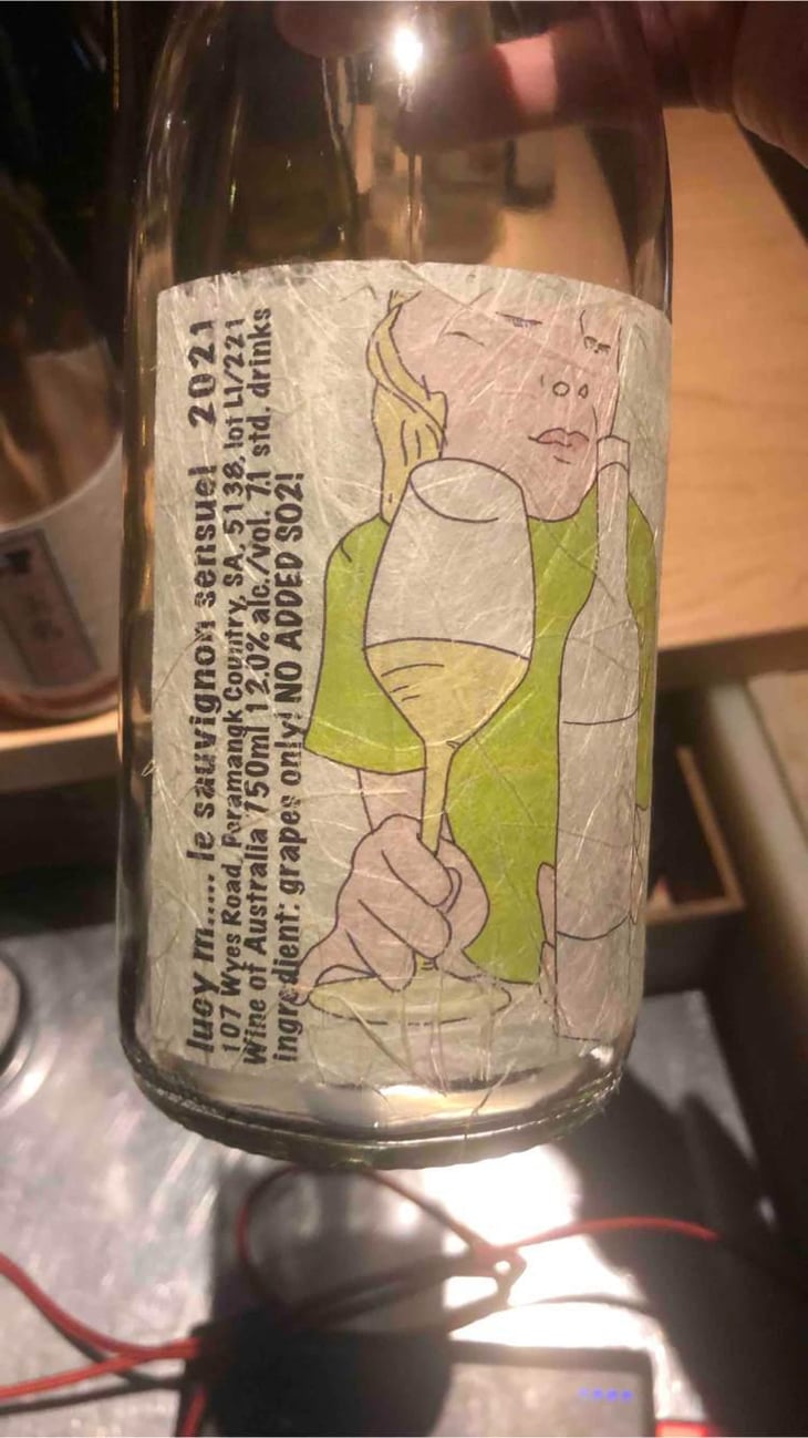 le Sauvignon Sensuel - Lucy Margaux Vineyards - Anton Van Klopper 