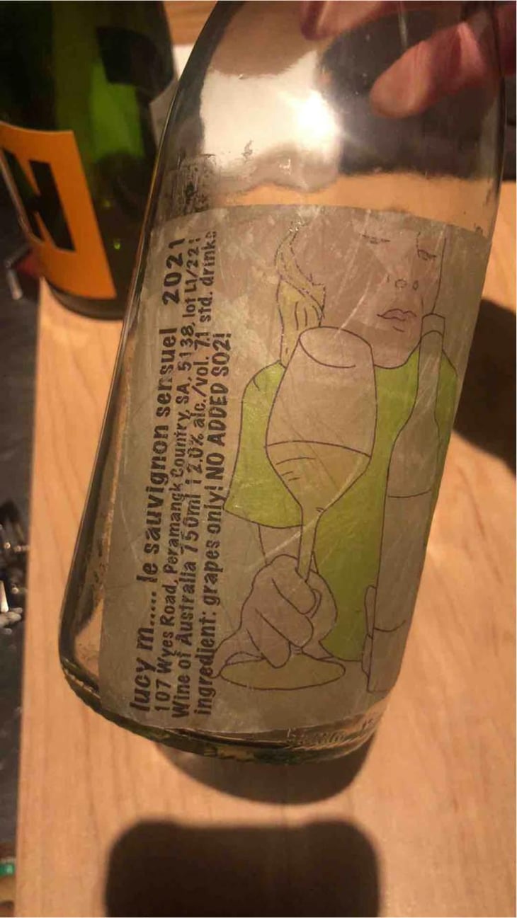 le Sauvignon Sensuel - Lucy Margaux Vineyards - Anton Van Klopper 