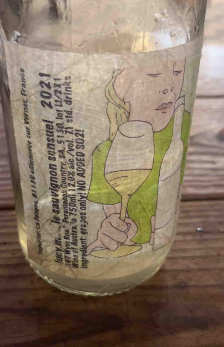 le Sauvignon Sensuel - Lucy Margaux Vineyards - Anton Van Klopper 