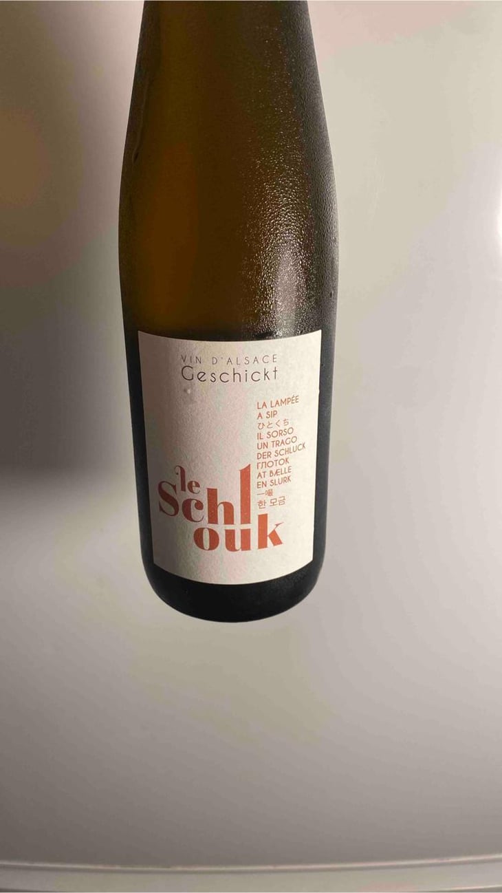 Le Schlouk - Domaine Geschickt - Arnaud Geschickt & Aurélie Fayolle 