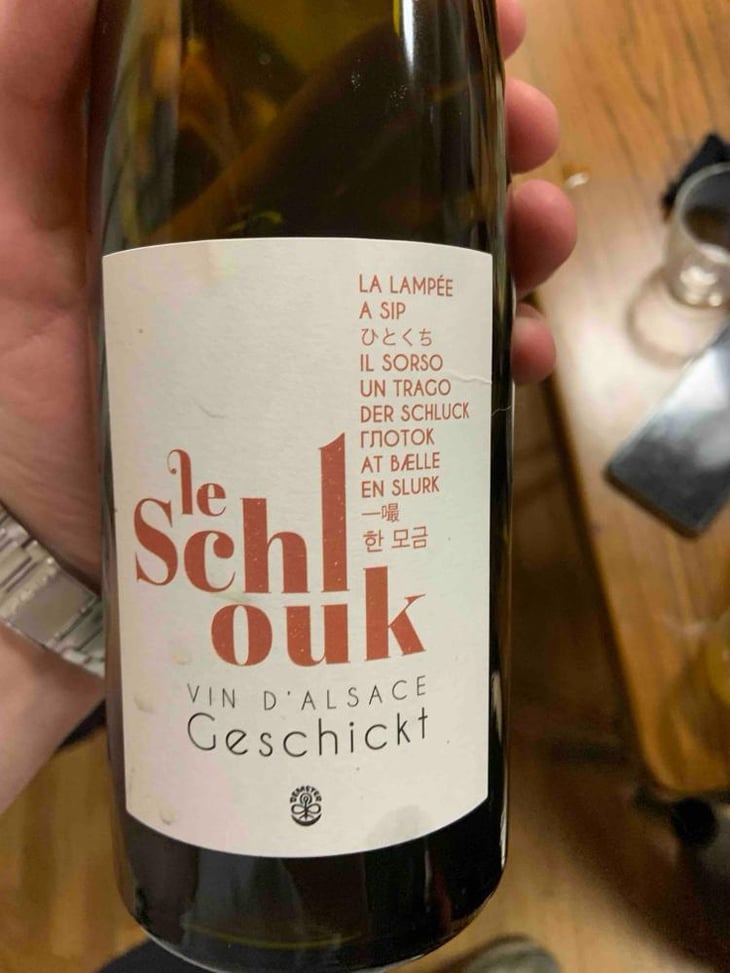 Le Schlouk - Domaine Geschickt - Arnaud Geschickt & Aurélie Fayolle -2022