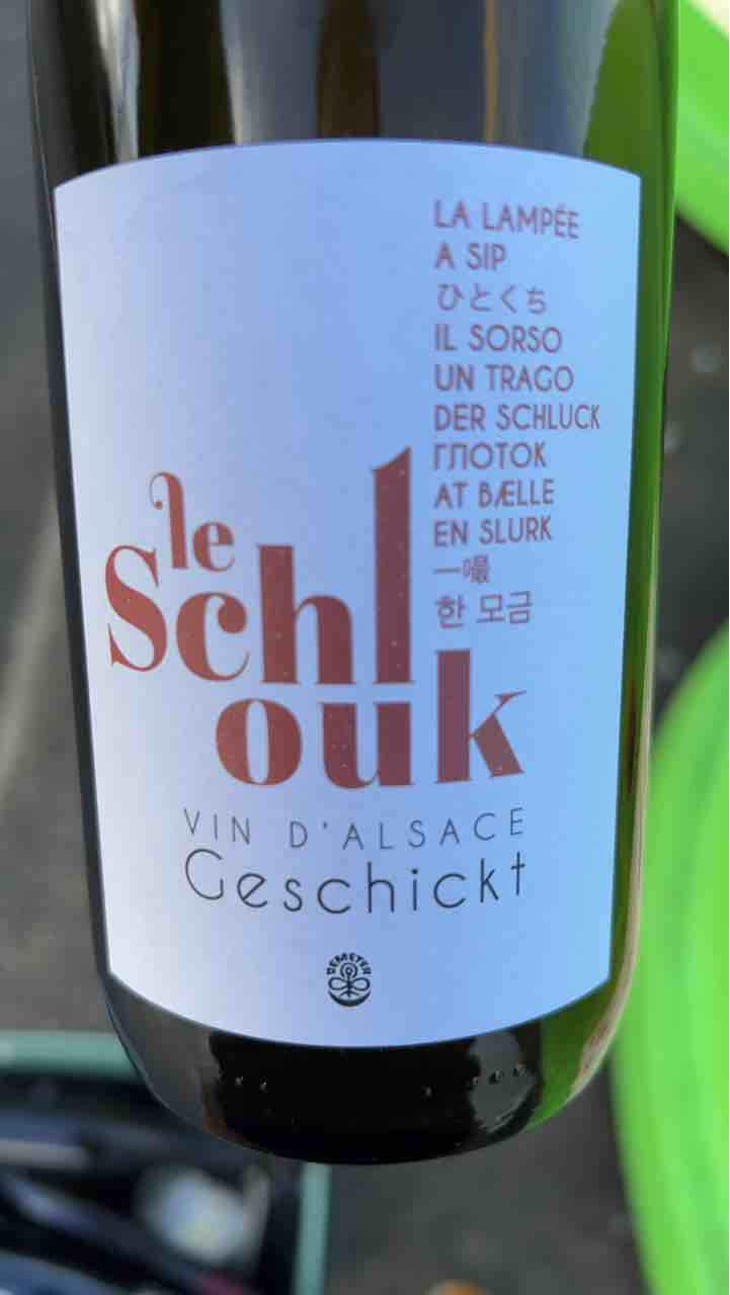 Le Schlouk - Domaine Geschickt - Arnaud Geschickt & Aurélie Fayolle 