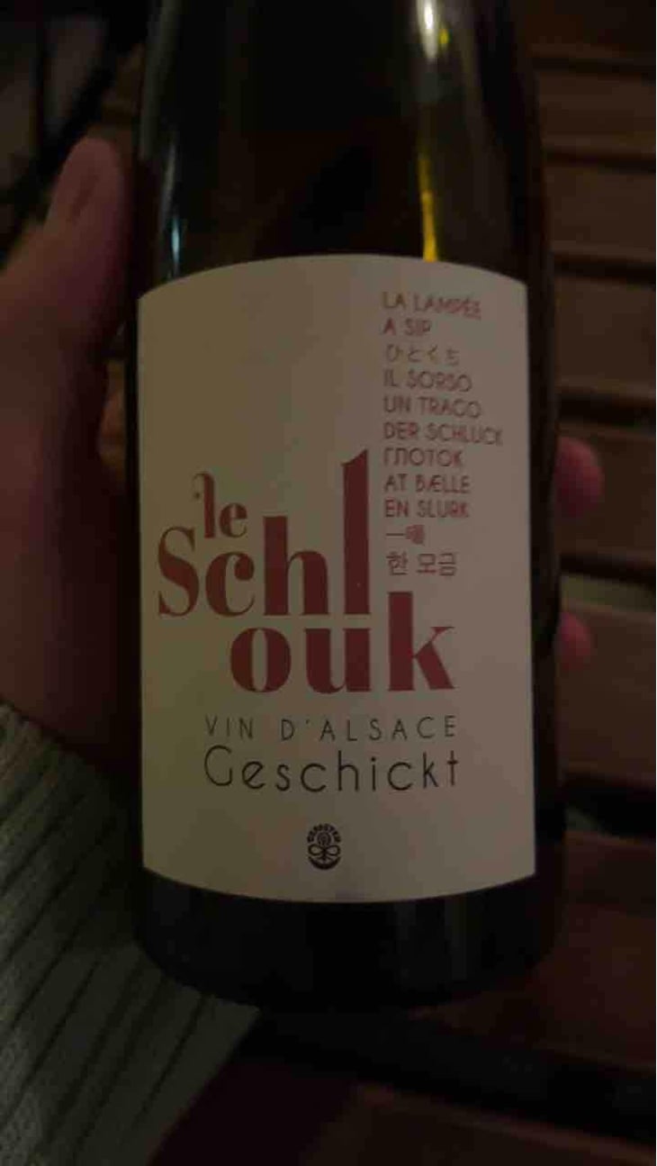 Le Schlouk - Domaine Geschickt - Arnaud Geschickt & Aurélie Fayolle 