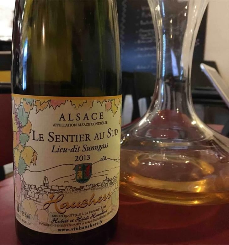 Lieu-dit Sunngass Le Sentier Au Sud - Vin Hausherr - Hubert & Heidi Hausherr 