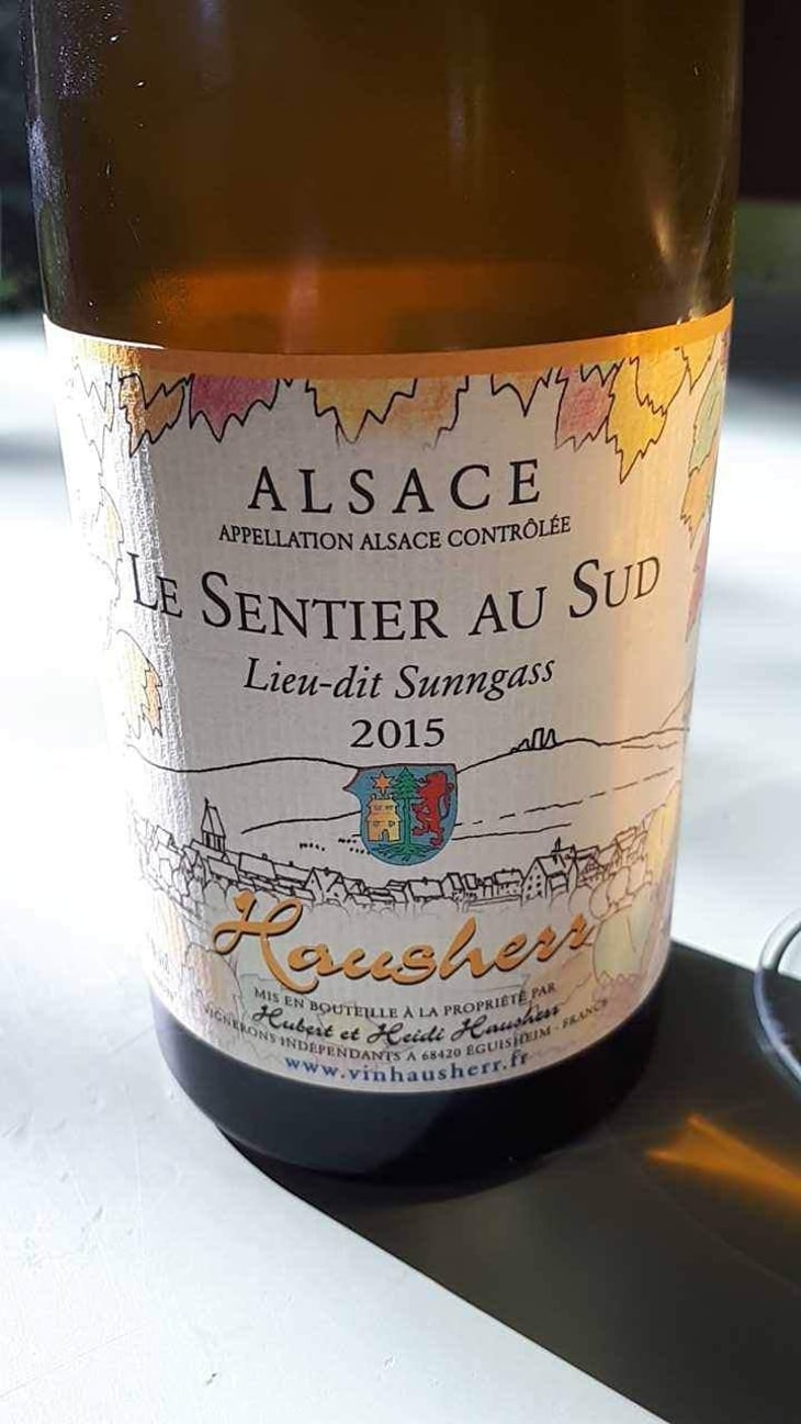 Lieu-dit Sunngass Le Sentier Au Sud - Vin Hausherr - Hubert & Heidi Hausherr 