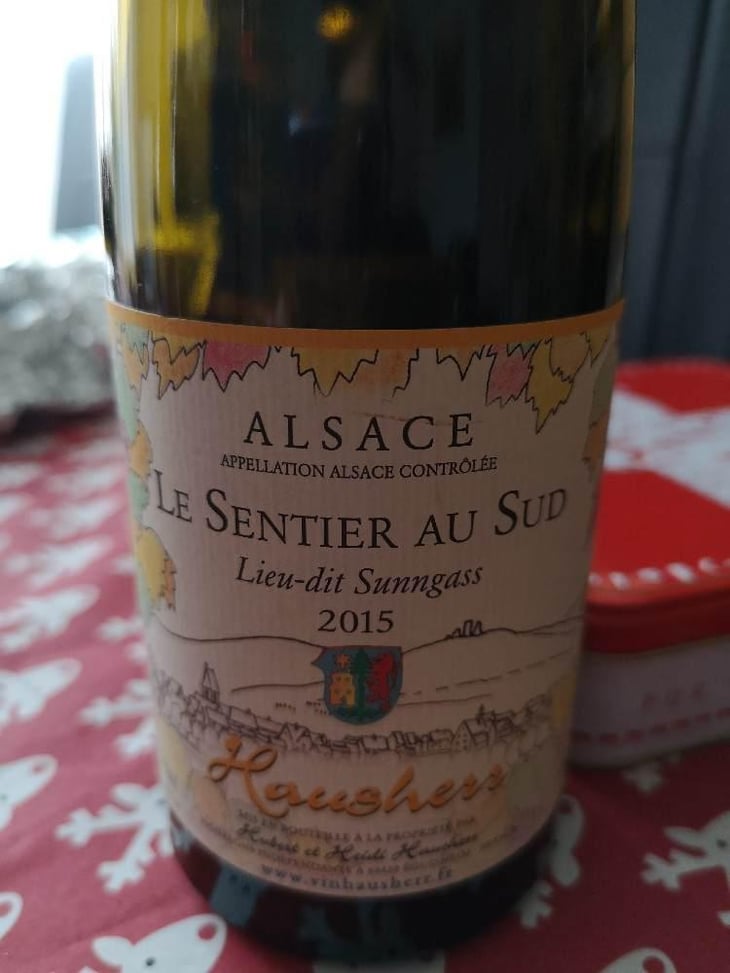 Lieu-dit Sunngass Le Sentier Au Sud - Vin Hausherr - Hubert & Heidi Hausherr 