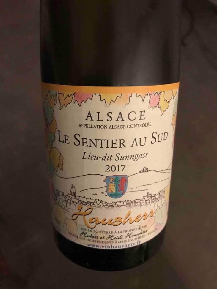 Lieu-dit Sunngass Le Sentier Au Sud - Vin Hausherr - Hubert & Heidi Hausherr 