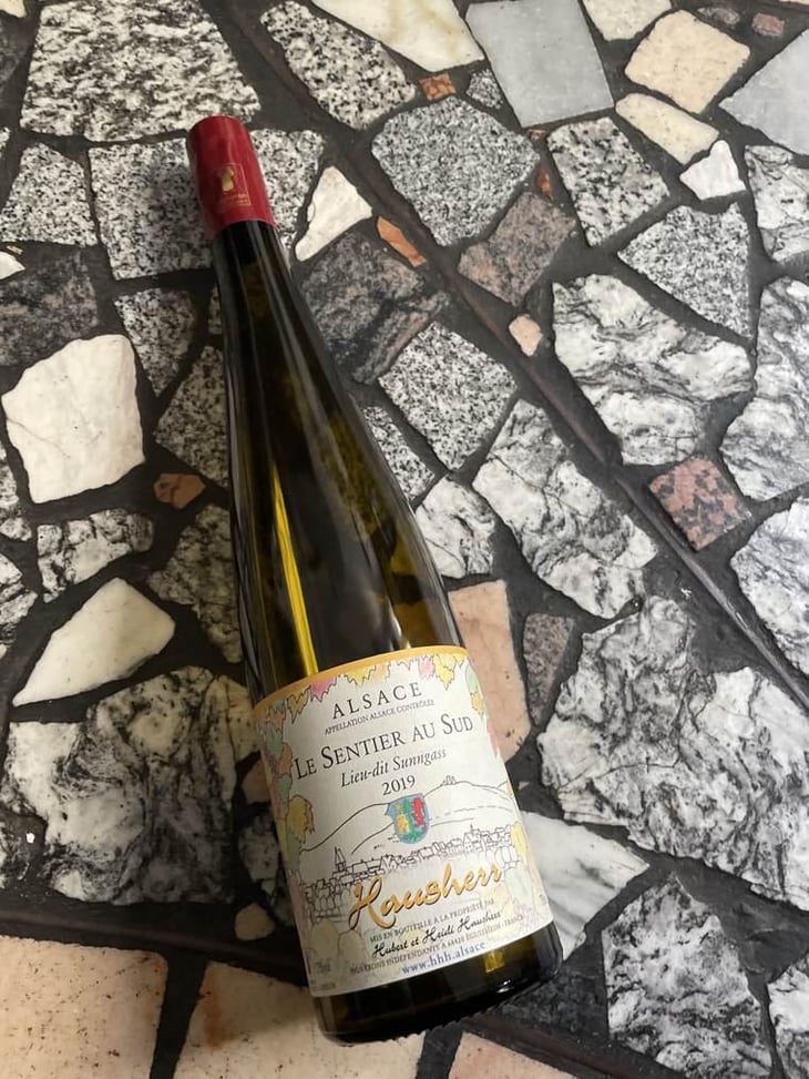 Lieu-dit Sunngass Le Sentier Au Sud - Vin Hausherr - Hubert & Heidi Hausherr 