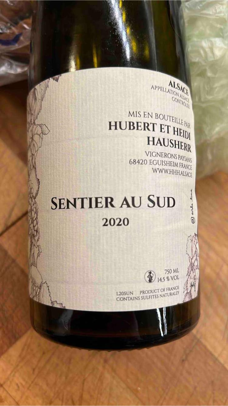 Lieu-dit Sunngass Le Sentier Au Sud - Vin Hausherr - Hubert & Heidi Hausherr 