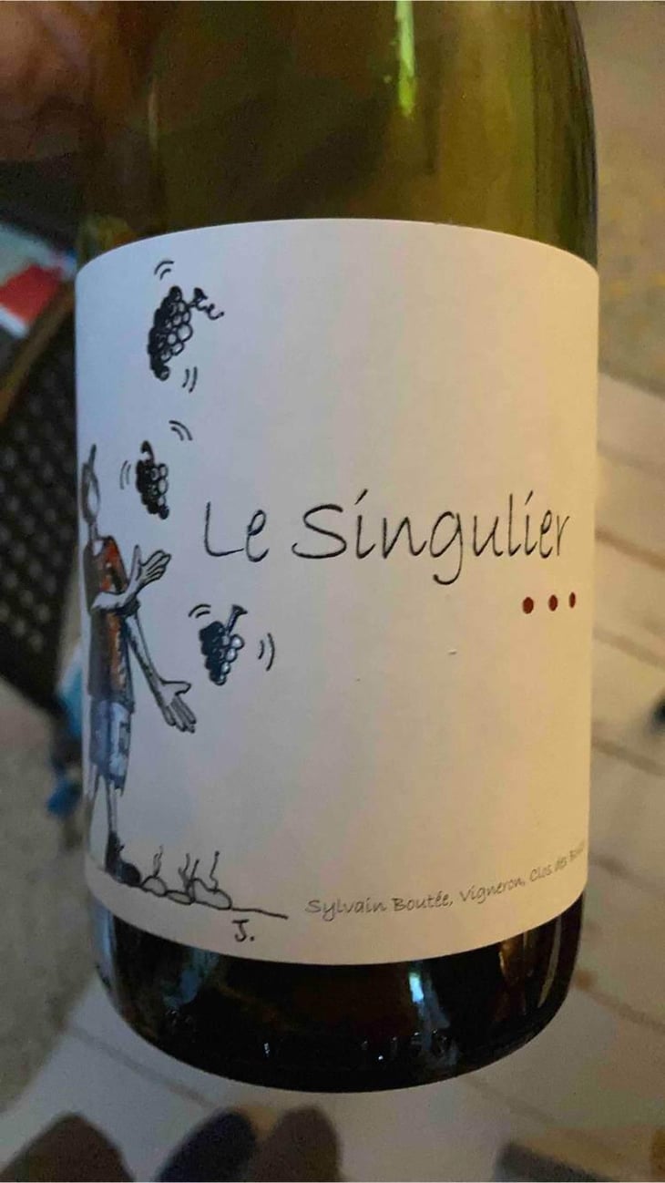 Le singulier - Clos Des Boutes - Sylvain Boutée 