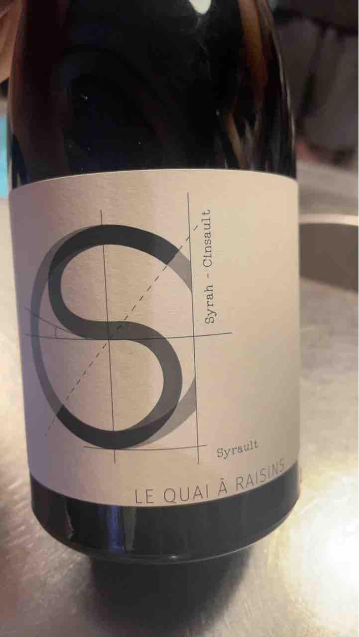 Syrault 2022 - Domaine Berry - Althoff & Le Quai à Raisins - Imogen Berry & Robin Althoff 