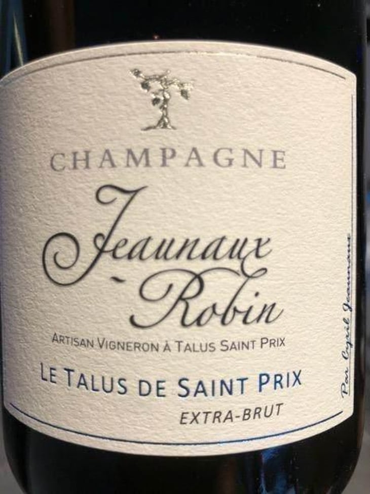Le Talus De Saint Prix - Champagne Jeaunaux Robin - Cyril Jeaunaux 