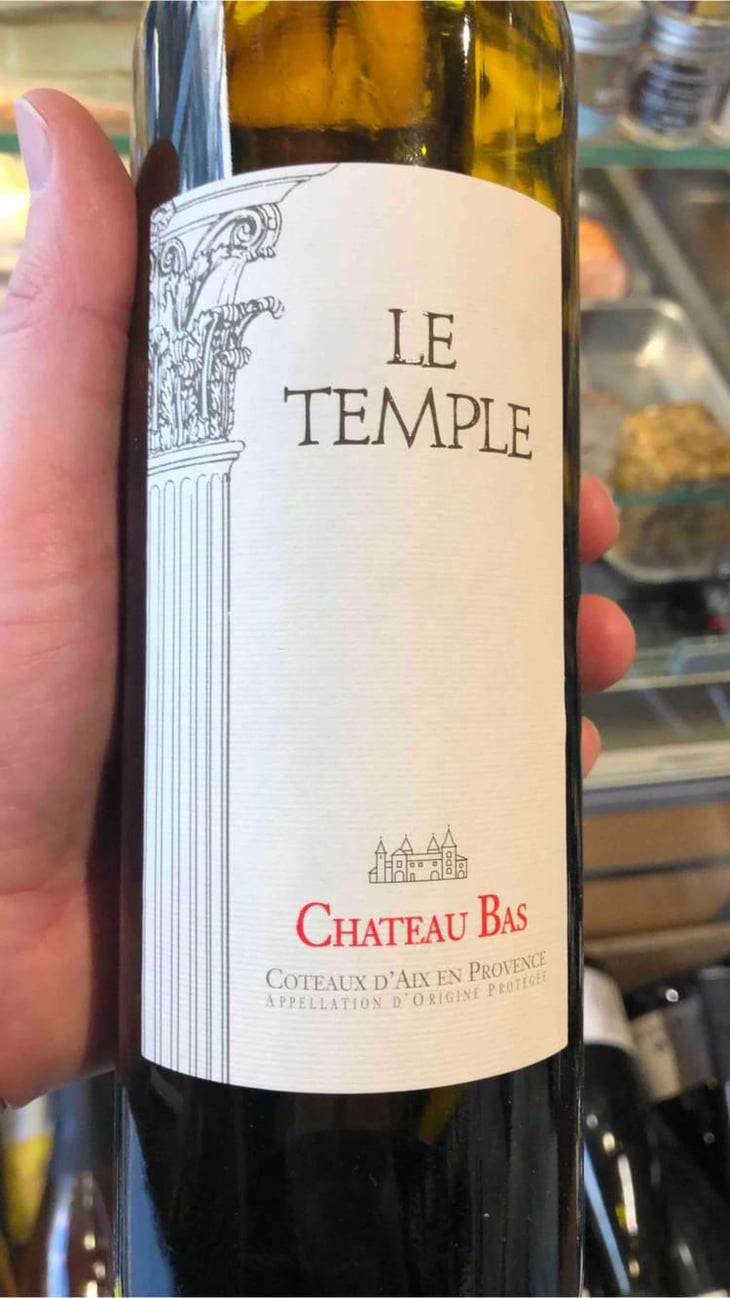 Le Temple (blanc) - Château Bas - Philippe Pouchin 