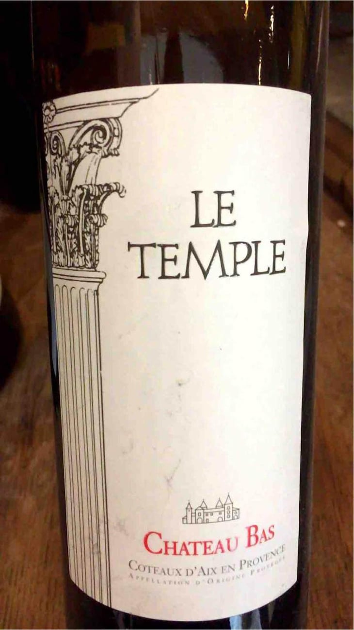 Le Temple (blanc) - Château Bas - Philippe Pouchin 