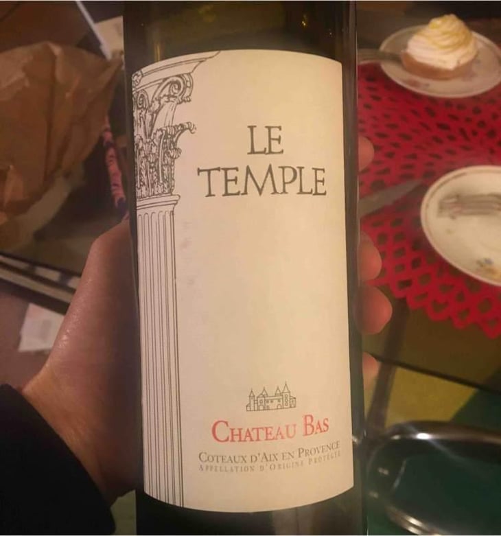Le Temple (blanc) - Château Bas - Philippe Pouchin 