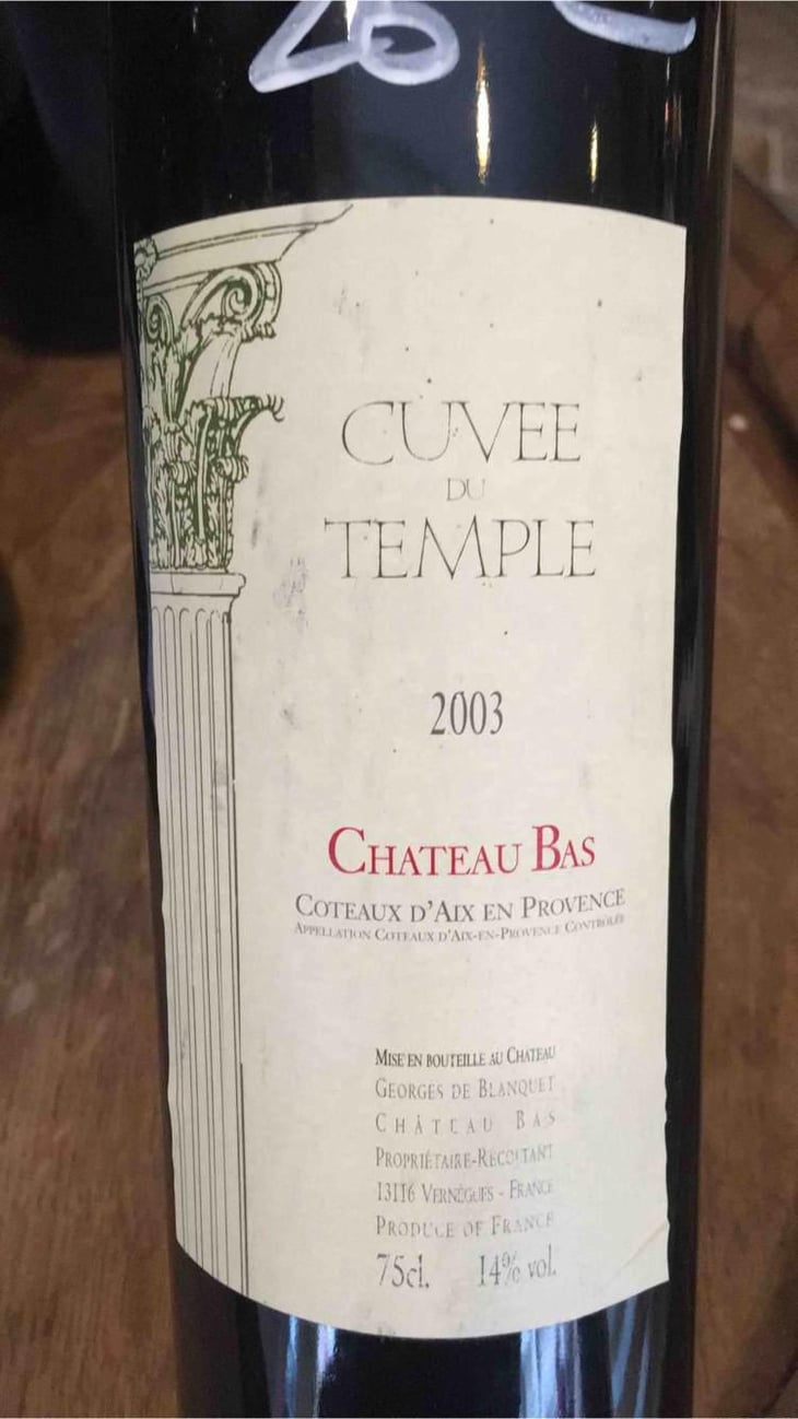 Le Temple (rouge) - Château Bas - Philippe Pouchin 