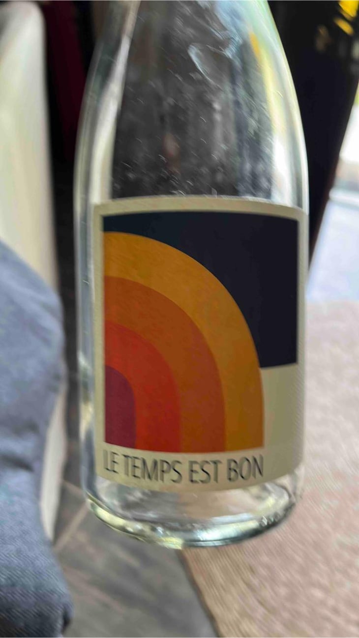 Le temps est bon - Domaine Calvez-Bobinet - Sébastien Bobinet & Emeline Calvez -2024