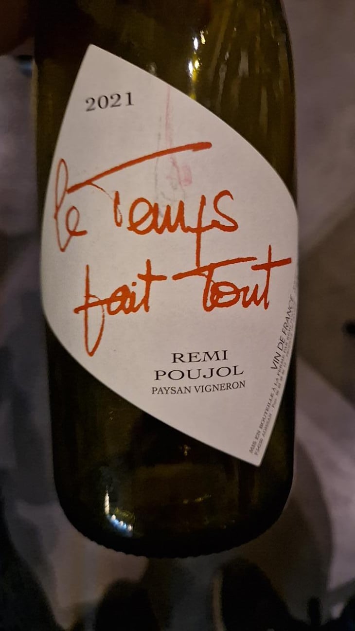 Le Temps Fait Tout (rouge) - Le Temps Fait Tout - Rémi Poujol 