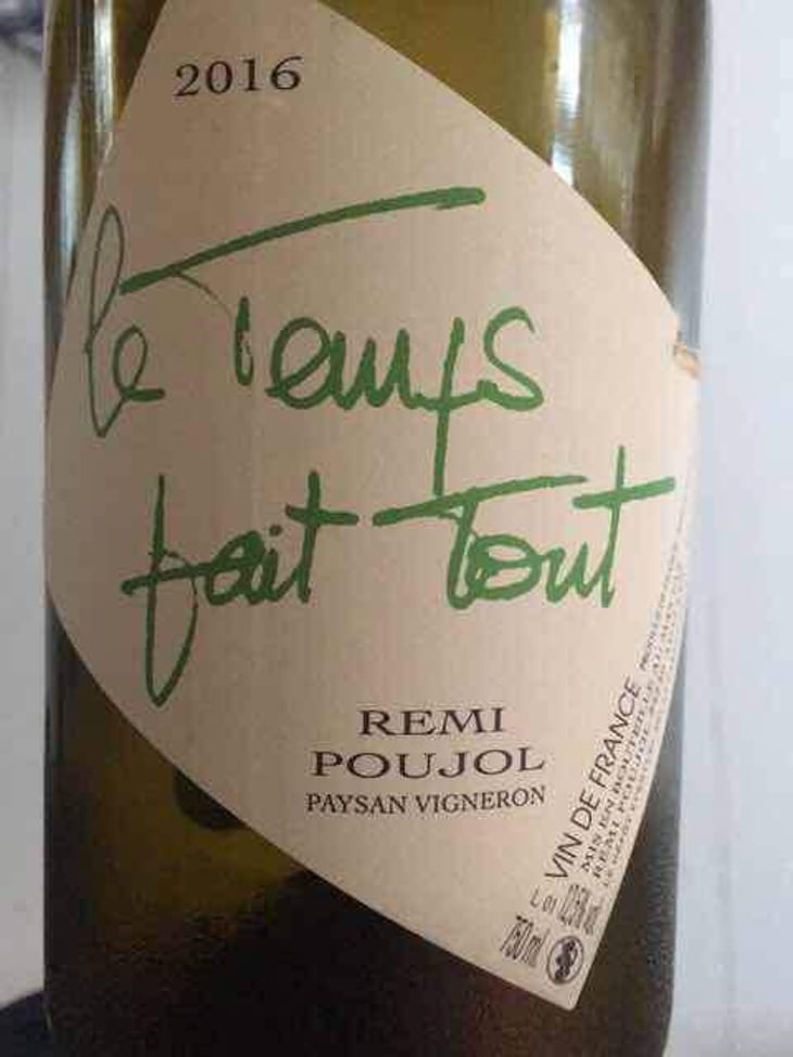 Le Temps Fait Tout (blanc) - Le Temps Fait Tout - Rémi Poujol 