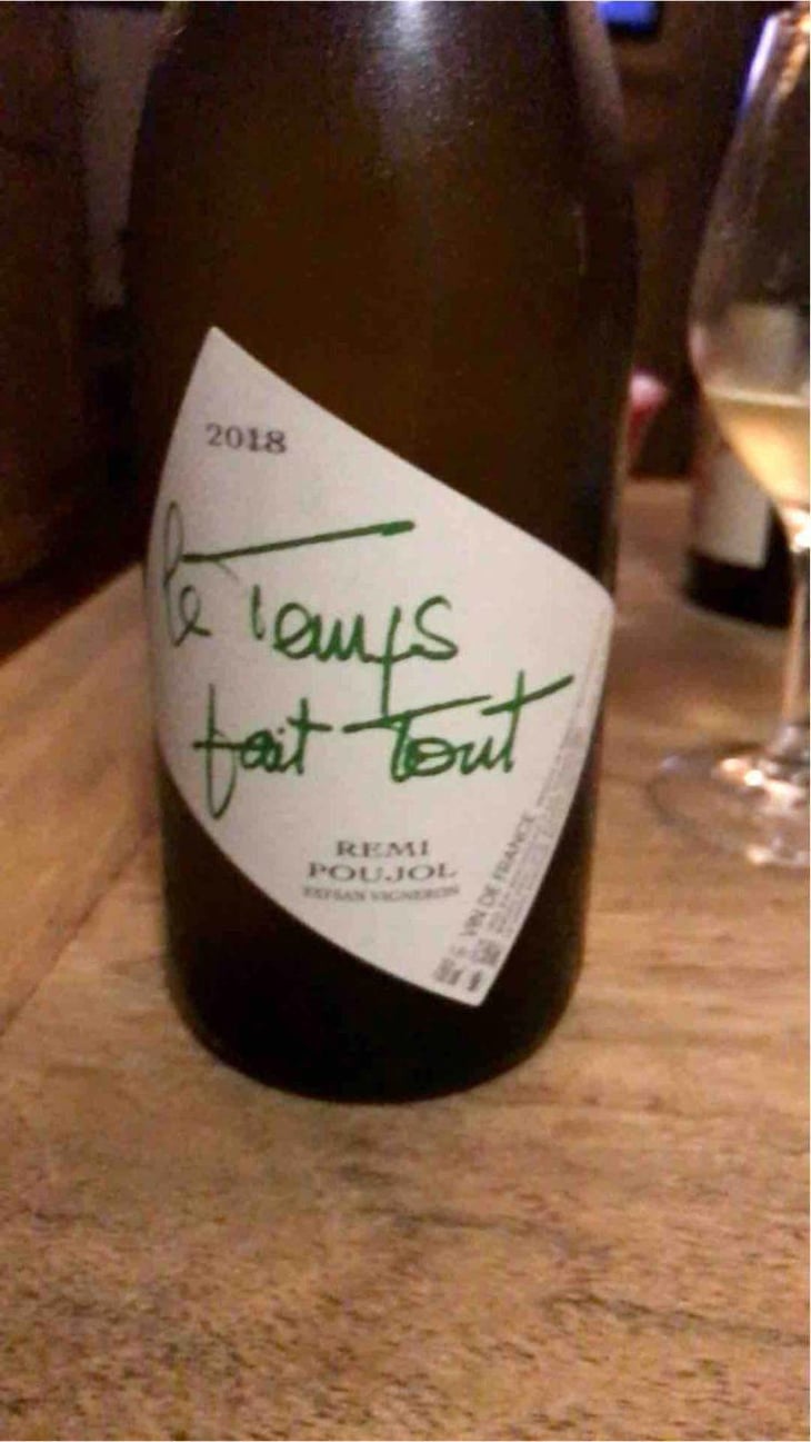 Le Temps Fait Tout (blanc) - Le Temps Fait Tout - Rémi Poujol 