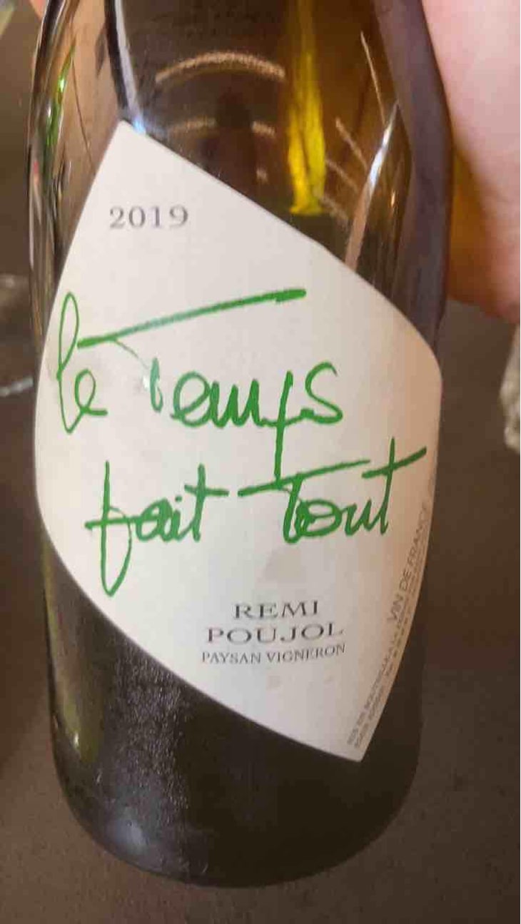 Le Temps Fait Tout (blanc) - Le Temps Fait Tout - Rémi Poujol 