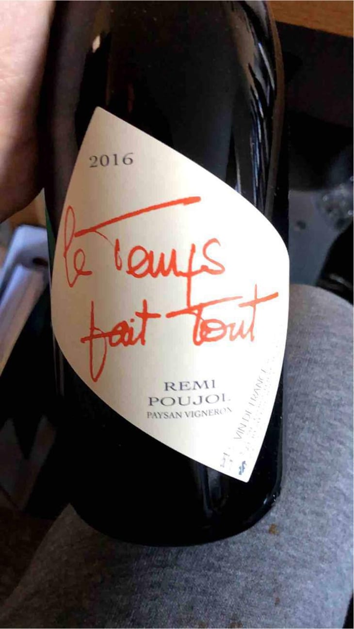 Le Temps Fait Tout (rouge) - Le Temps Fait Tout - Rémi Poujol 