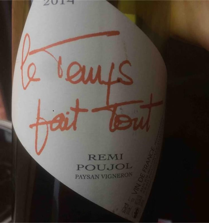 Le Temps Fait Tout (rouge) - Le Temps Fait Tout - Rémi Poujol 