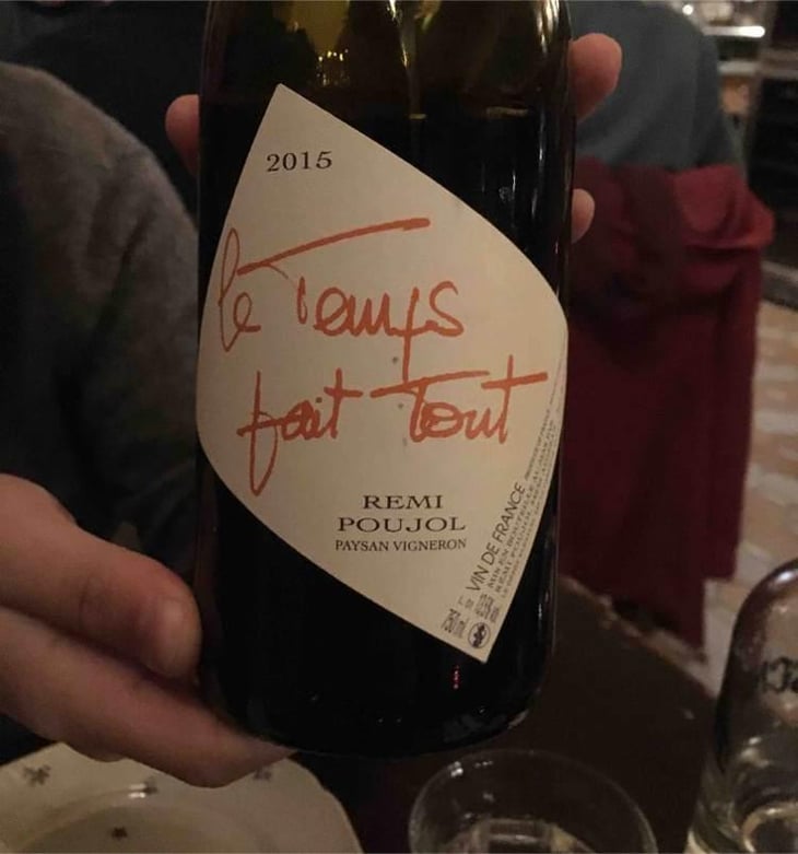 Le Temps Fait Tout (rouge) - Le Temps Fait Tout - Rémi Poujol 