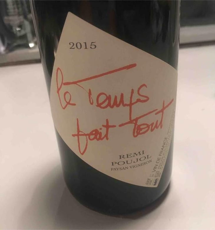 Le Temps Fait Tout (rouge) - Le Temps Fait Tout - Rémi Poujol 