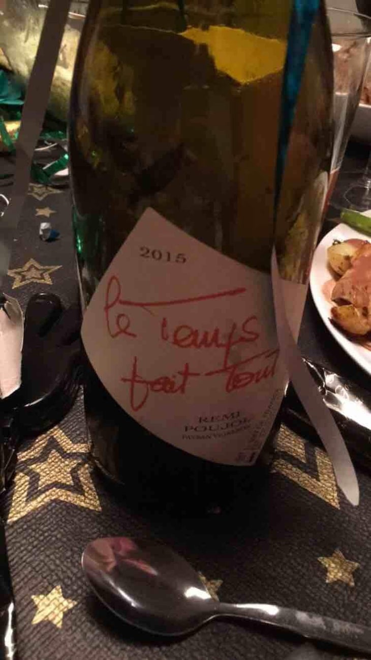 Le Temps Fait Tout (rouge) - Le Temps Fait Tout - Rémi Poujol 
