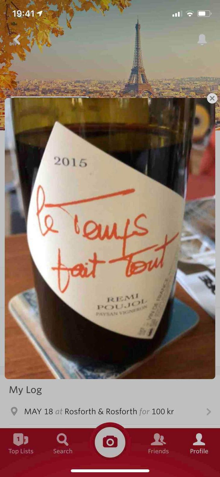 Le Temps Fait Tout (rouge) - Le Temps Fait Tout - Rémi Poujol 