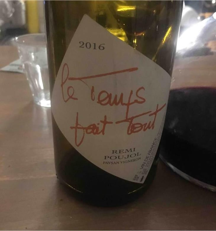 Le Temps Fait Tout (rouge) - Le Temps Fait Tout - Rémi Poujol 