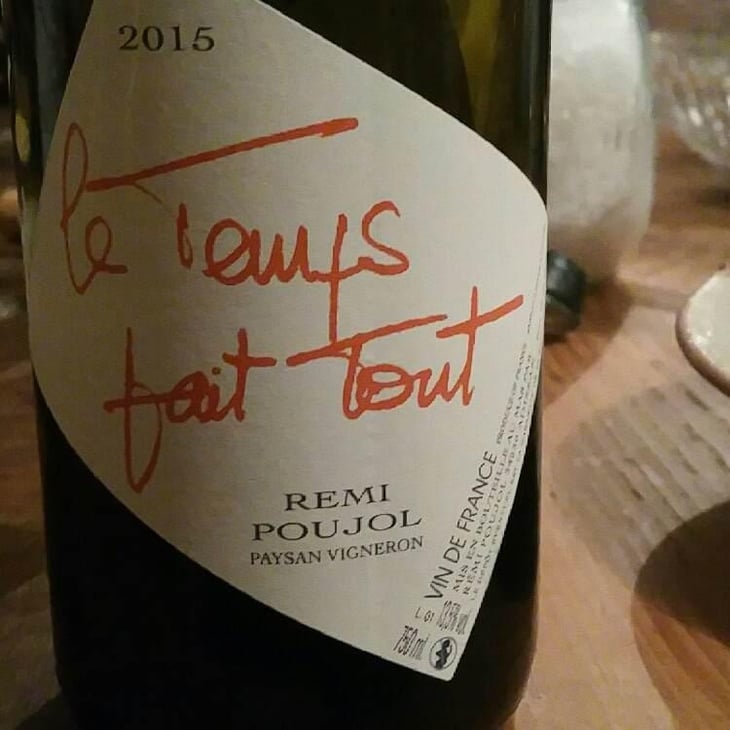 Le Temps Fait Tout (rouge) - Le Temps Fait Tout - Rémi Poujol 