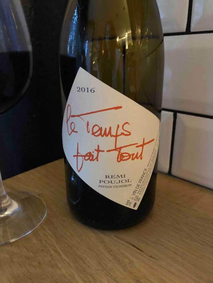 Le Temps Fait Tout (rouge) - Le Temps Fait Tout - Rémi Poujol 