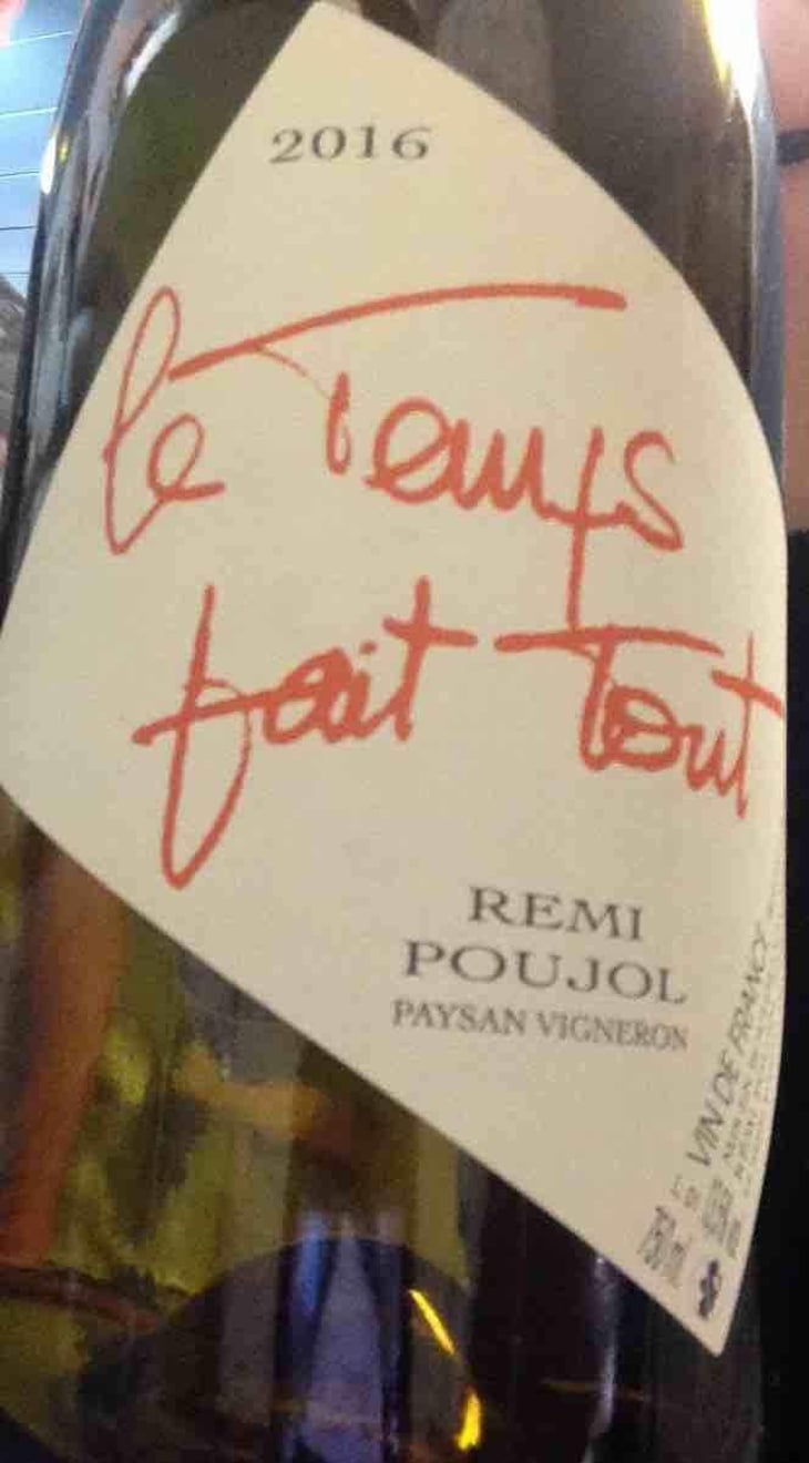 Le Temps Fait Tout (rouge) - Le Temps Fait Tout - Rémi Poujol 