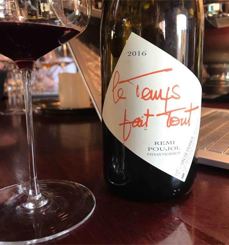 Le Temps Fait Tout (rouge) - Le Temps Fait Tout - Rémi Poujol 