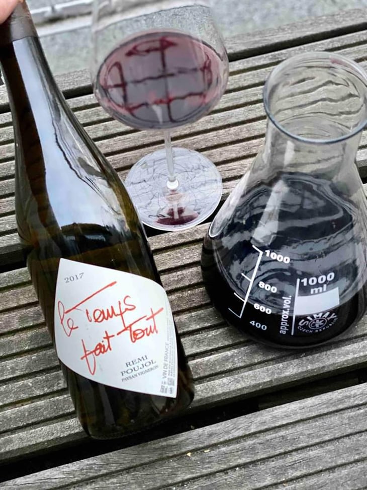 Le Temps Fait Tout (rouge) - Le Temps Fait Tout - Rémi Poujol 