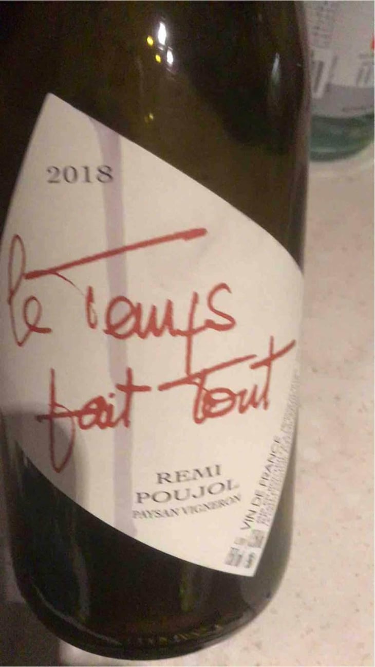 Le Temps Fait Tout (rouge) - Le Temps Fait Tout - Rémi Poujol 