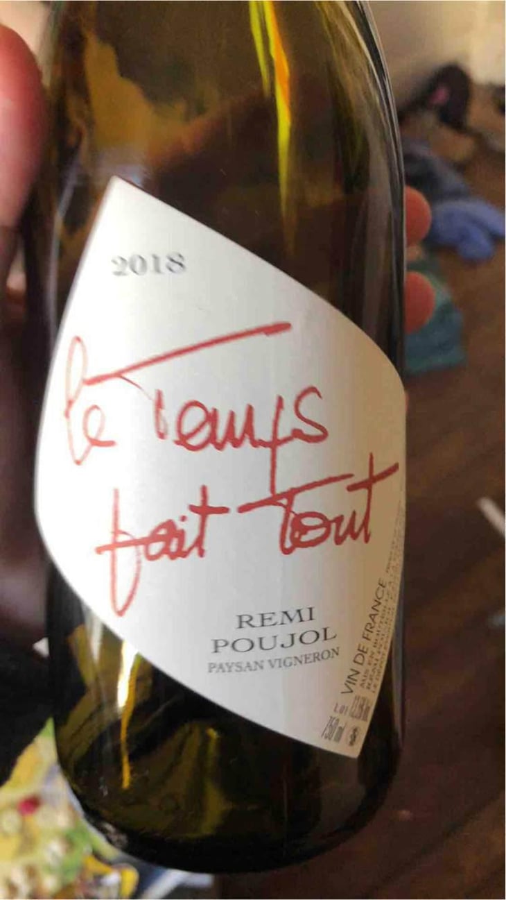Le Temps Fait Tout (rouge) - Le Temps Fait Tout - Rémi Poujol 