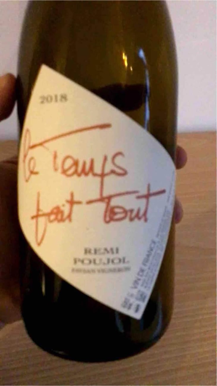 Le Temps Fait Tout (rouge) - Le Temps Fait Tout - Rémi Poujol 