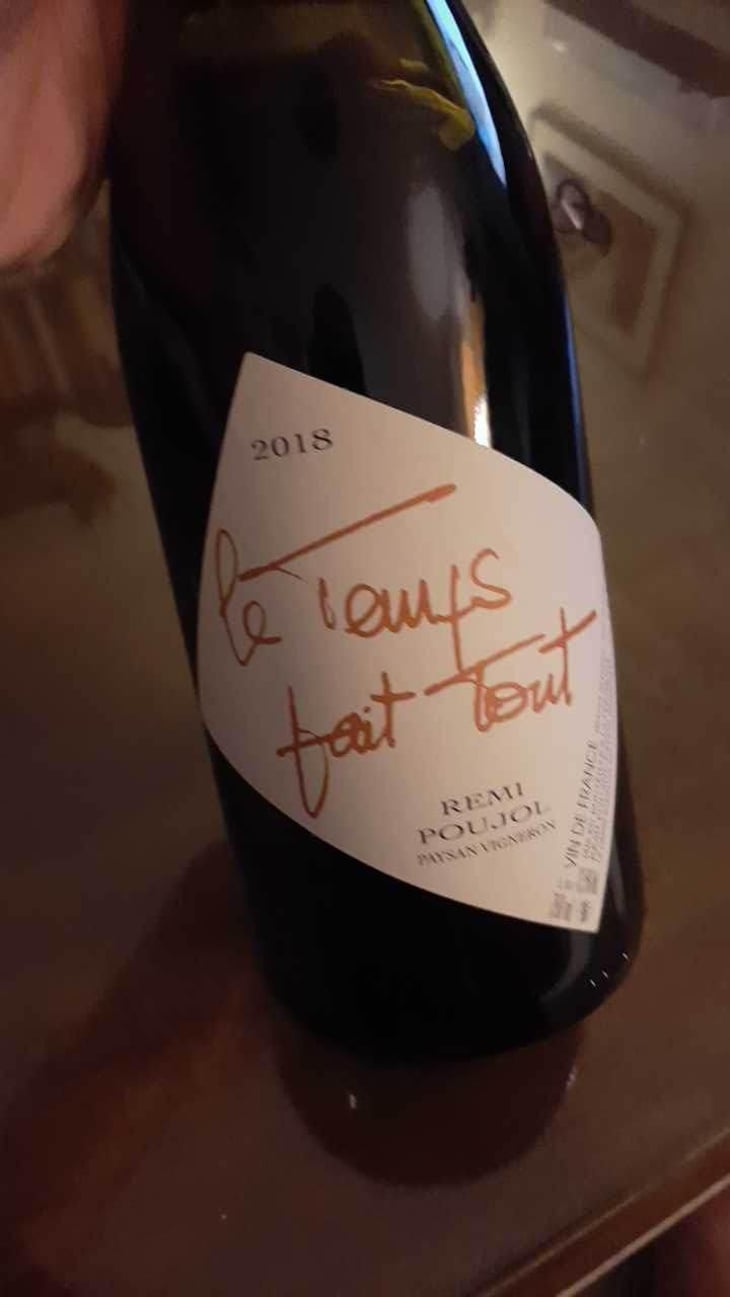 Le Temps Fait Tout (rouge) - Le Temps Fait Tout - Rémi Poujol 