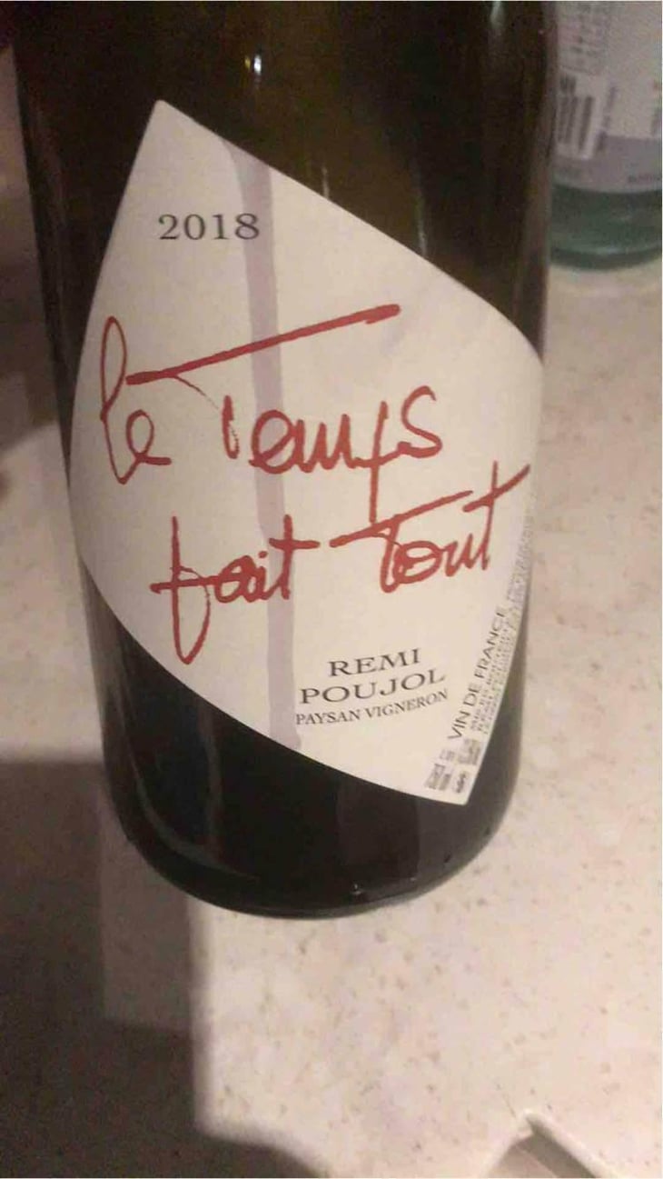 Le Temps Fait Tout (rouge) - Le Temps Fait Tout - Rémi Poujol 