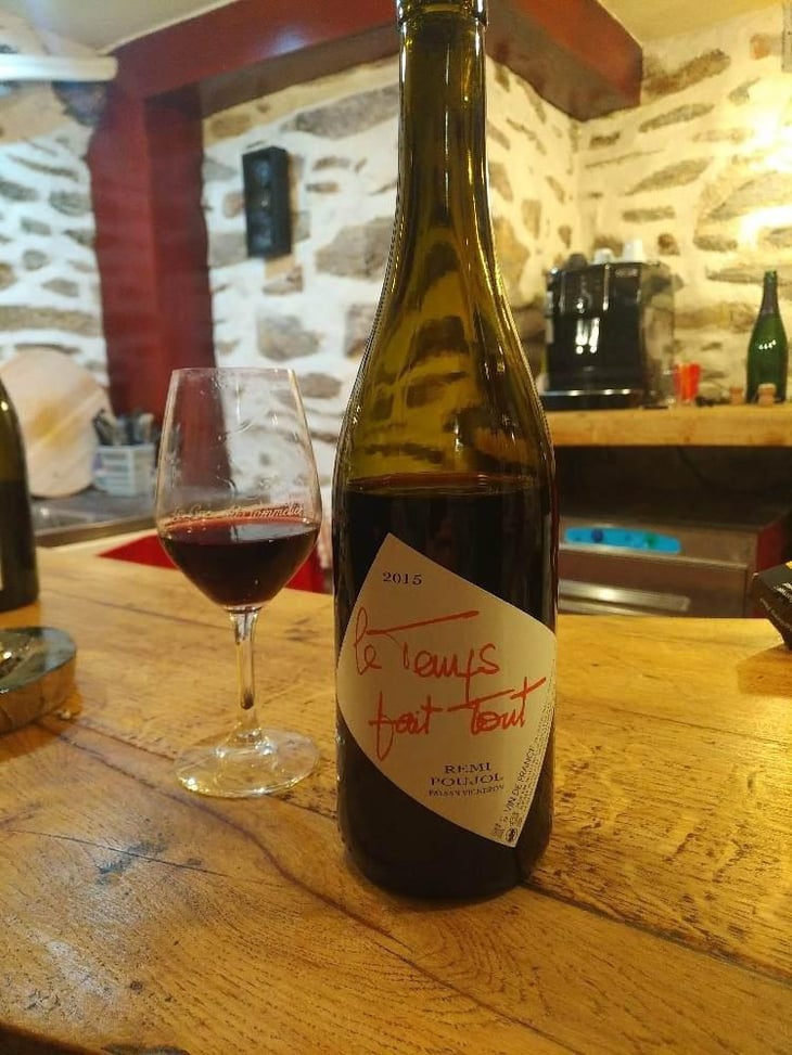 Le Temps Fait Tout (rouge) - Le Temps Fait Tout - Rémi Poujol 